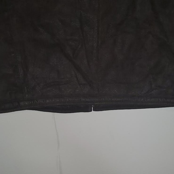 EUC Robert Comstock Expedition; Brown Leather Jacket w/ Tan Faux Fur Lining; XL - Picture 9 of 11